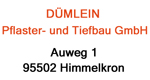 Dümlein Pflaster- und Tiefbau GmbH
