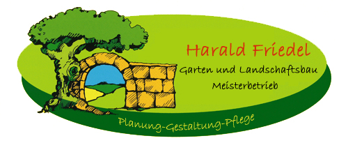Garten- und Landschaftbau Meisterbetrieb Harald Friedel - wir planen, gestalten, pflegen auch Ihren Garten.